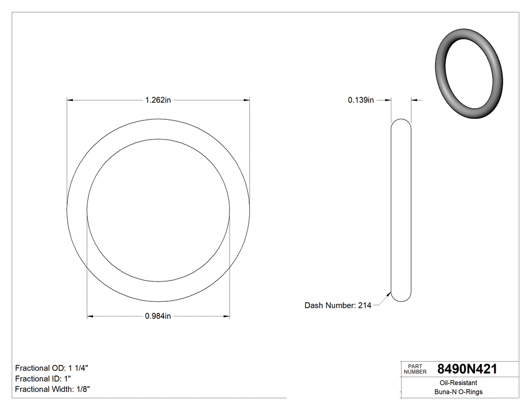 Technical drawing - 8490N42